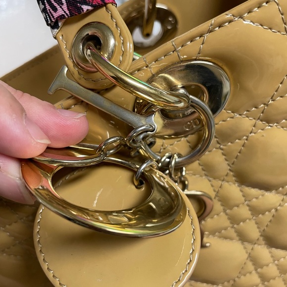 Authentic Lady Dior Medium Handbag - Picture 11 of 16